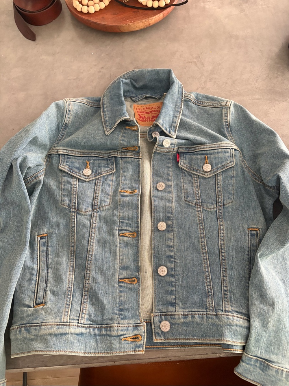 Levi's Light Blue Denim Trucker Jacket